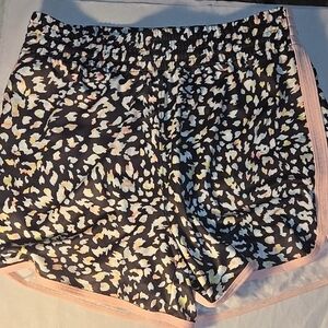 ZELOS Women's Multicolor Patterned Athletic Shorts